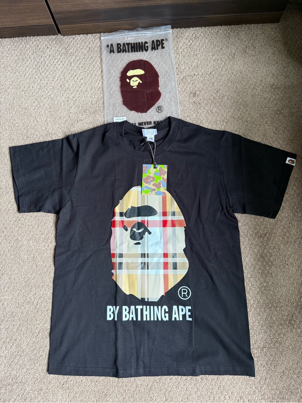 Brand New- Bape x Burberry T-Shirt